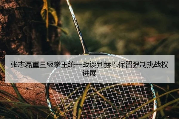 张志磊重量级拳王统一战谈判赫恩保留强制挑战权进展